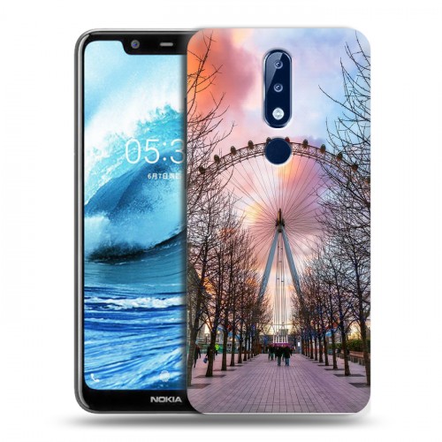 Дизайнерский силиконовый чехол для Nokia 5.1 Plus Лондон