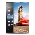 Дизайнерский пластиковый чехол для Sony Xperia acro S Лондон