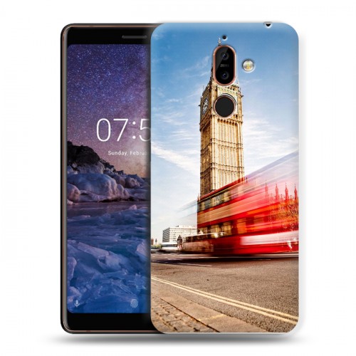 Дизайнерский пластиковый чехол для Nokia 7 Plus Лондон