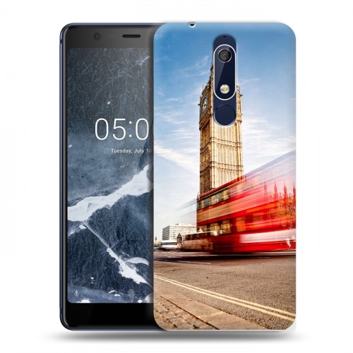 Дизайнерский пластиковый чехол для Nokia 5.1 Лондон