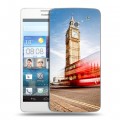 Дизайнерский пластиковый чехол для Huawei Ascend D2 Лондон