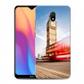 Дизайнерский силиконовый с усиленными углами чехол для Xiaomi RedMi 8A Лондон