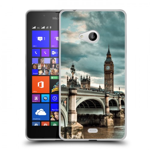 Дизайнерский пластиковый чехол для Microsoft Lumia 540 Лондон