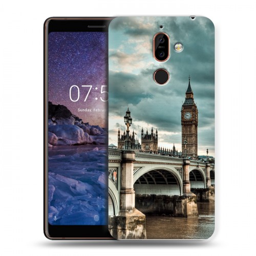 Дизайнерский пластиковый чехол для Nokia 7 Plus Лондон