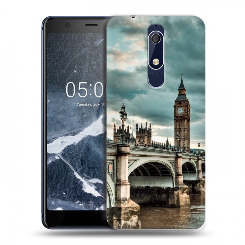 Дизайнерский пластиковый чехол для Nokia 5.1 Лондон