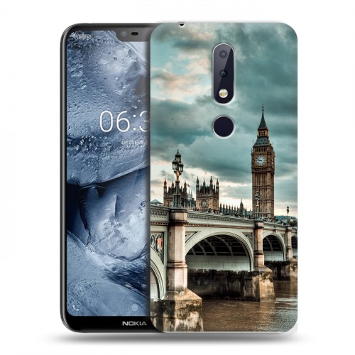 Дизайнерский пластиковый чехол для Nokia 6.1 Plus Лондон