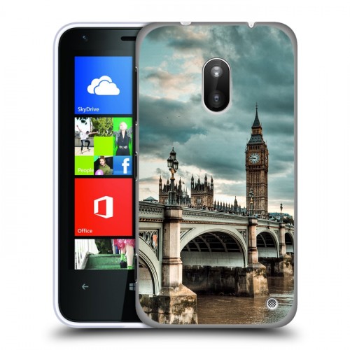 Дизайнерский силиконовый чехол для Nokia Lumia 620 Лондон