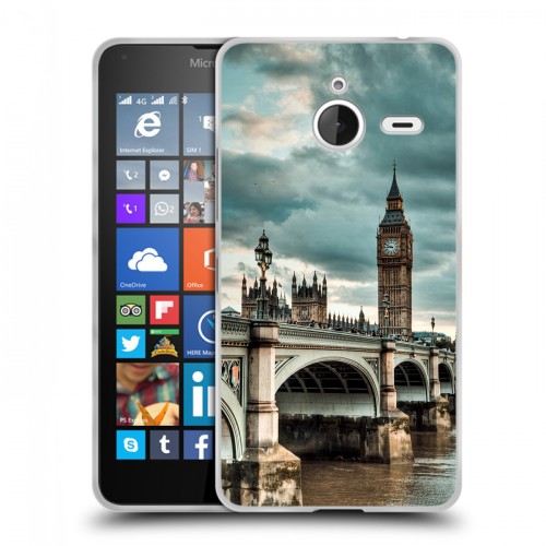 Дизайнерский пластиковый чехол для Microsoft Lumia 640 XL Лондон