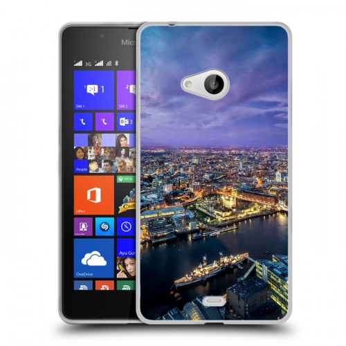 Дизайнерский пластиковый чехол для Microsoft Lumia 540 Лондон