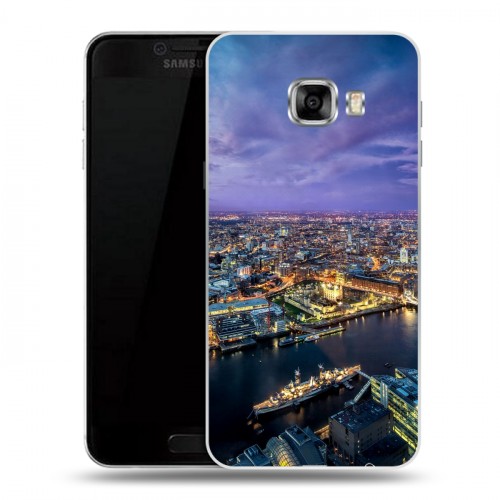 Дизайнерский пластиковый чехол для Samsung Galaxy C5 Лондон