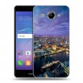 Дизайнерский пластиковый чехол для Huawei Y3 (2017) Лондон