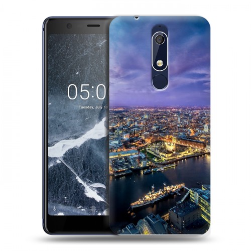 Дизайнерский пластиковый чехол для Nokia 5.1 Лондон