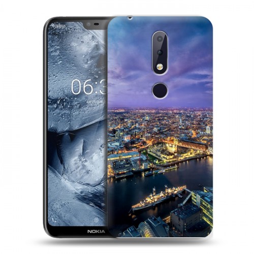 Дизайнерский пластиковый чехол для Nokia 6.1 Plus Лондон