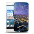 Дизайнерский пластиковый чехол для Huawei Ascend D2 Лондон