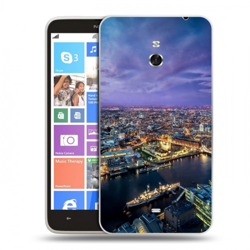 Дизайнерский пластиковый чехол для Nokia Lumia 1320 Лондон