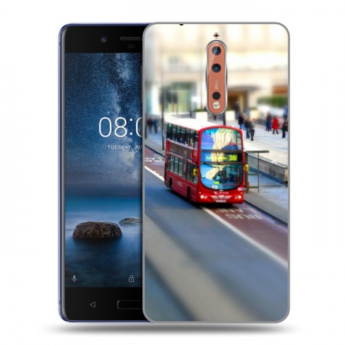 Дизайнерский пластиковый чехол для Nokia 8 Лондон