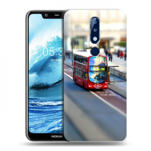 Дизайнерский силиконовый чехол для Nokia 5.1 Plus Лондон