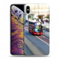 Дизайнерский силиконовый чехол для Iphone Xs Max Лондон