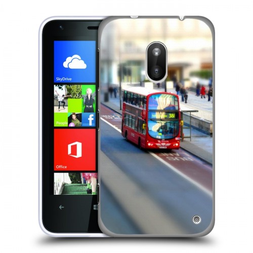 Дизайнерский пластиковый чехол для Nokia Lumia 620 Лондон