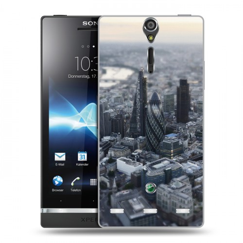 Дизайнерский пластиковый чехол для Sony Xperia S Лондон