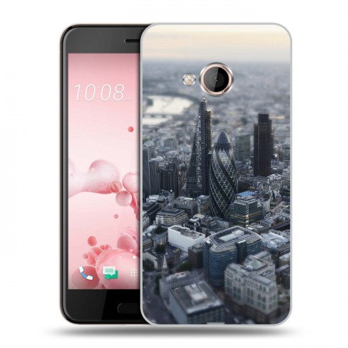 Дизайнерский силиконовый чехол для HTC U Play Лондон