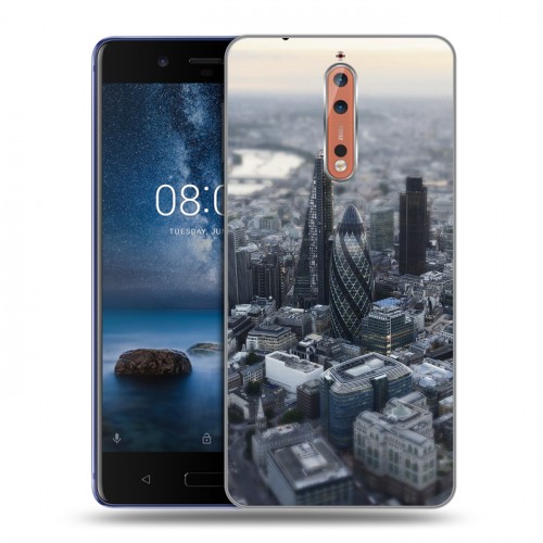 Дизайнерский пластиковый чехол для Nokia 8 Лондон