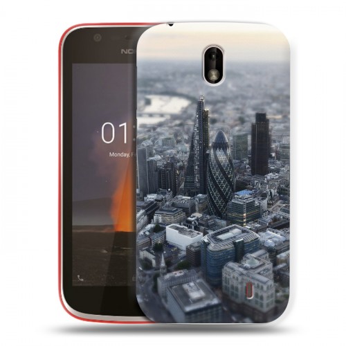 Дизайнерский пластиковый чехол для Nokia 1 Лондон