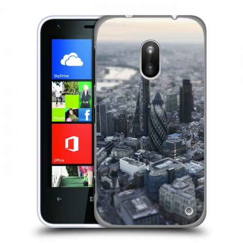 Дизайнерский силиконовый чехол для Nokia Lumia 620 Лондон