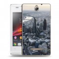 Дизайнерский пластиковый чехол для Sony Xperia E Лондон