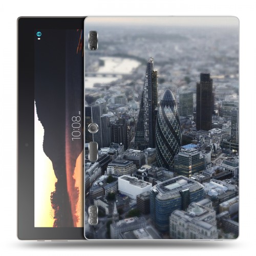Дизайнерский силиконовый чехол для Lenovo Tab 2 A10 Лондон