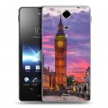 Дизайнерский пластиковый чехол для Sony Xperia TX Лондон