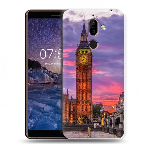 Дизайнерский пластиковый чехол для Nokia 7 Plus Лондон