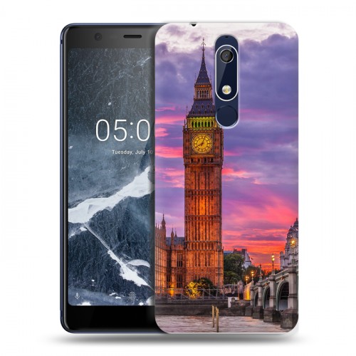 Дизайнерский пластиковый чехол для Nokia 5.1 Лондон