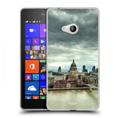 Дизайнерский пластиковый чехол для Microsoft Lumia 540 Лондон