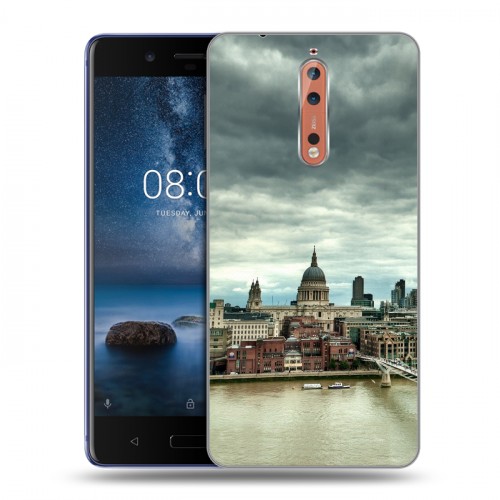 Дизайнерский пластиковый чехол для Nokia 8 Лондон