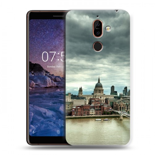 Дизайнерский пластиковый чехол для Nokia 7 Plus Лондон