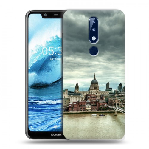 Дизайнерский пластиковый чехол для Nokia 5.1 Plus Лондон