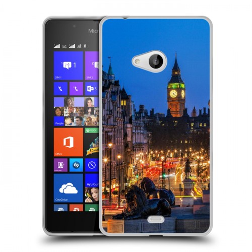 Дизайнерский пластиковый чехол для Microsoft Lumia 540 Лондон