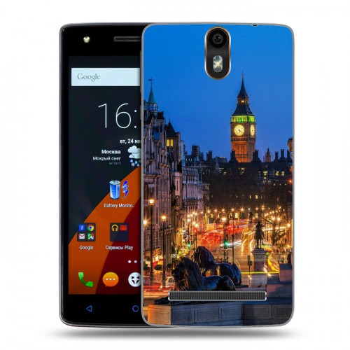 Дизайнерский силиконовый чехол для Wileyfox Storm Лондон