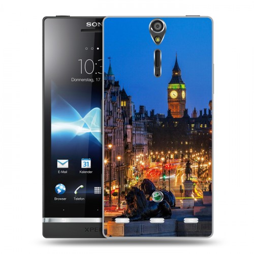 Дизайнерский пластиковый чехол для Sony Xperia S Лондон