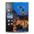 Дизайнерский пластиковый чехол для Sony Xperia acro S Лондон