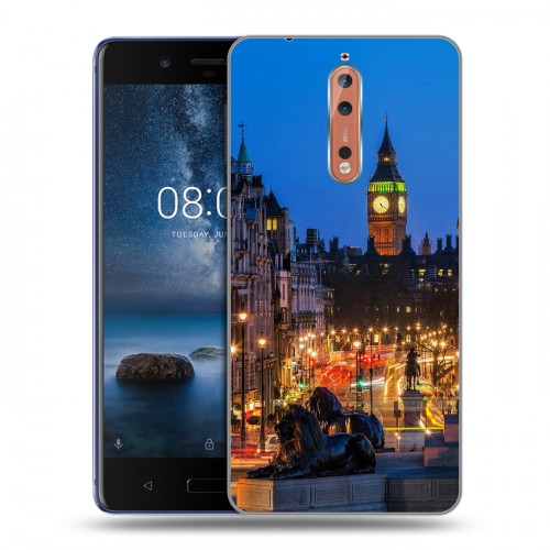 Дизайнерский пластиковый чехол для Nokia 8 Лондон