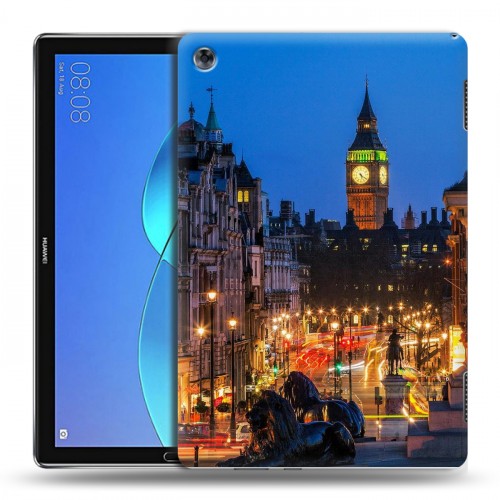 Дизайнерский силиконовый чехол для Huawei MediaPad M5 Lite Лондон