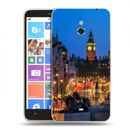 Дизайнерский пластиковый чехол для Nokia Lumia 1320 Лондон