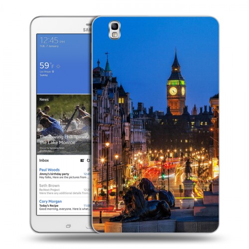 Дизайнерский силиконовый чехол для Samsung Galaxy Tab Pro 8.4 Лондон