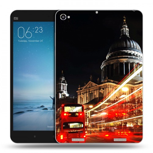Дизайнерский силиконовый чехол для Xiaomi Mi Pad 2 Лондон