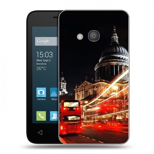 Дизайнерский силиконовый чехол для Alcatel One Touch Pixi 4 (4) Лондон