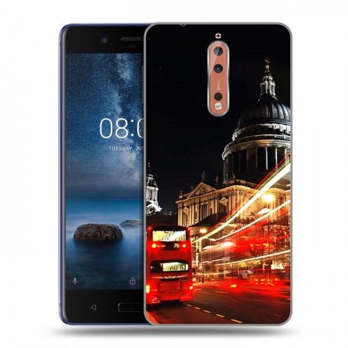 Дизайнерский пластиковый чехол для Nokia 8 Лондон