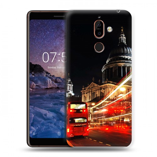 Дизайнерский пластиковый чехол для Nokia 7 Plus Лондон