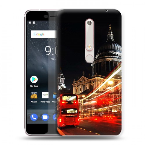 Дизайнерский пластиковый чехол для Nokia 6 (2018) Лондон